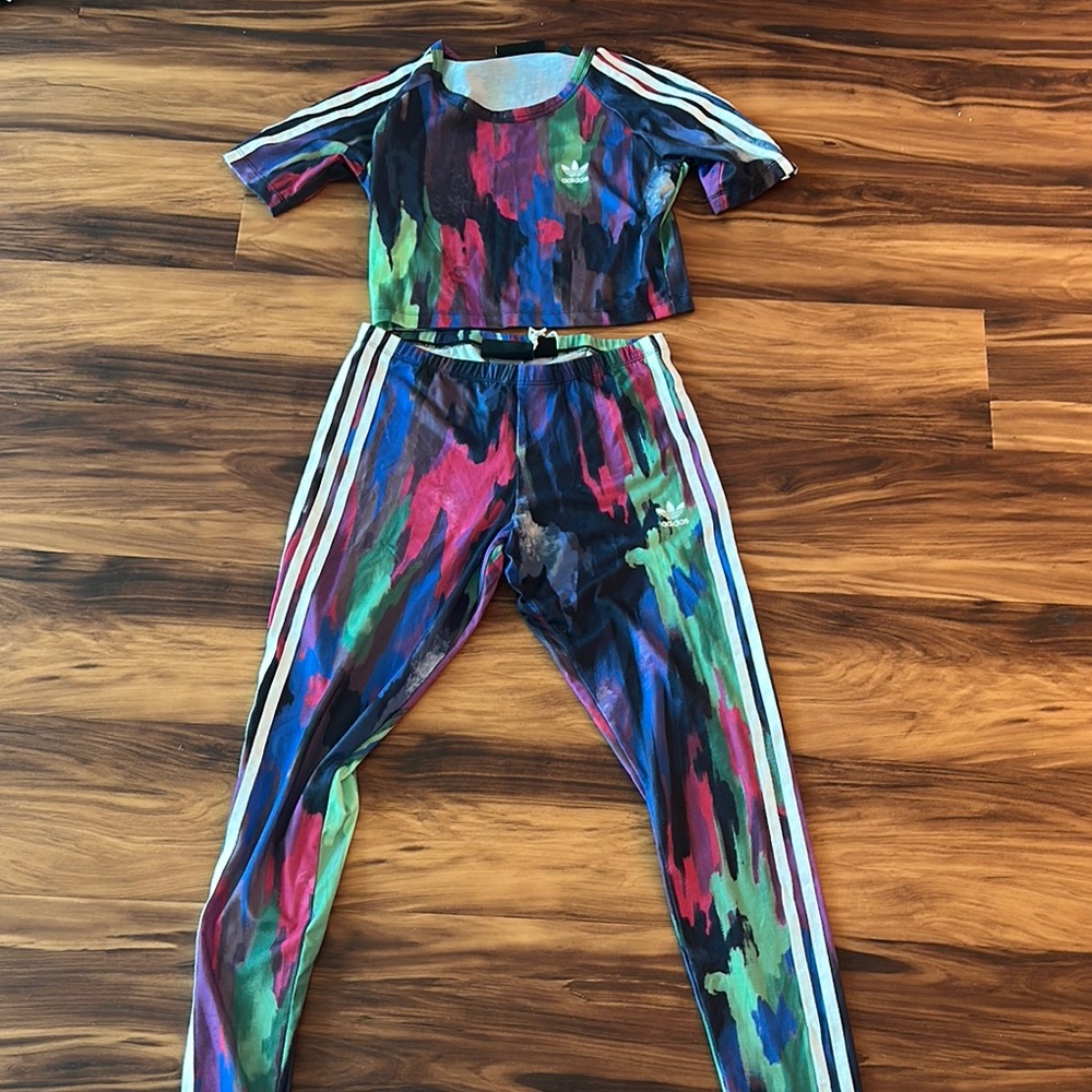 Adidas Multicolor Track Set